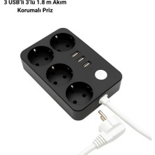 Aylina Mey Ithalat® 4’lü Priz U314