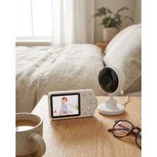 Teknomiy Sıcaklık Sensörlü Güvenli Bebek Kamerası Iki Yönlü Ses