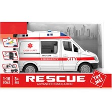 NW NessiWorld WY590E Işıklı Sesli Ambulans -Psf