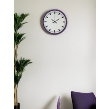 Aylina Mey Ithalat® 36 cm Sade Standart Duvar Saati