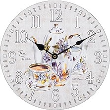 SHC4200 La Crosse 404-2631T-INT 12 Inç Kuvars Duvar Saati, Beyaz