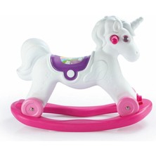Aylina Mey Ithalat® 2509 Tekerlekli Unicorn Sallanan At -Dolu