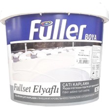 Aylina Mey Ithalat® Füller Fullset Elyaflı Çatı Kaplama 15 Litre Beyaz