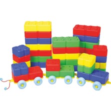 Aylina Mey Ithalat® Arabalı Tuğla 40 Parça