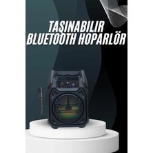 Aylina Mey Ithalat® Yeni Nesil Bluetooth Hoparlör USB Tf Kart Girişli Çoklu Bağlantı