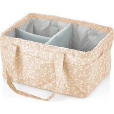 Aylina Mey Ithalat®  katlamalı Anne & Bebek Organizer 795 Somon Çiçek