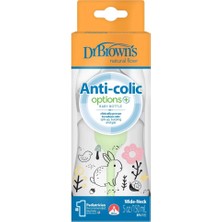 Aylina Mey Ithalat®   Geniş Ağız Pp Antikolik Options Biberon 150 ml Kız