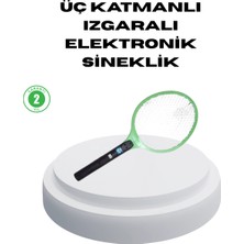 Aylina Mey Ithalat® Pil ile Çalışan Elektronik Sinek Öldürücü – Çocuk ve Evcil Hayvan Dostu Tasarım