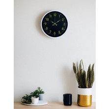 Aylina Mey Ithalat® 36 cm Beyaz Klasik Duvar Saati