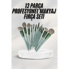 Aylina Mey Ithalat® Dayanıklı Makyaj Fırçası Seti 13 Parça Yumuşak Kıllı Fırçalar Allık Fondöten Far Fırçası