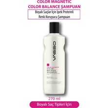 Vasso Boyalı Saçlar Için Ipek Proteinli Parlaklık Ve Canlılık Veren Şampuan - Color Magnetic 270 ml 8699216349182