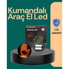 Aylina Mey Ithalat® Kablosuz Kumandalı LED Jest Işığı – 3 Modlu Araba Arkası Mesaj Işığı, 203 LED ile Yüksek Parlaklık