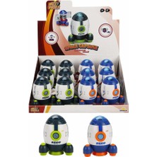 Aylina Mey Ithalat® Maxx Wheels Astronotlu Sürtmeli Uzay Roketi