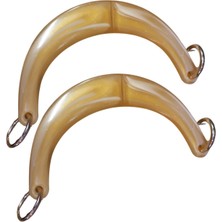 Epilons Çanta Sapı Ay Model Bal Rengi 17 cm