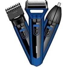 Starseven Jouis Traş Makinesi ve Burun Ense Kılı Kesme Makinesi, 3'si 1 Arada Şarj Edilebilir Burun, Ens