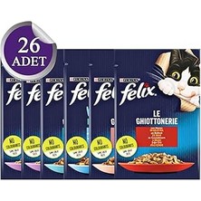 Starseven Felix Tavuk Etli Kedi Yaş Mama (26 x 85 Gr)