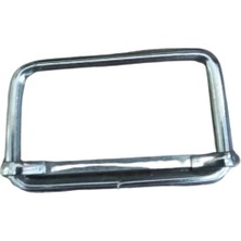 Epilons Çanta Tokası Sürgülü 5 cm Gümüş 5 Adet