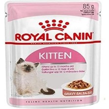Starseven Royal Canin Kitten Yaş Kedi Maması, Yavru Kedi, 12 x 85 G
