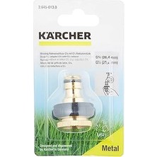 Starseven Karcher Pirinç Musluk Bağlantı Aparatı (1/2'' ve 3/4'')
