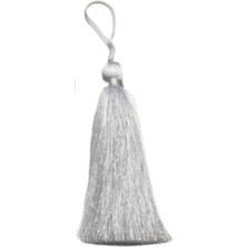 Epilons Püskül Tekli 10 cm 1 Adet Beyaz