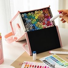 Starseven 80'li Çift Uçlu Alkol Bazlı Marker Kalem Seti – Fine + Chisel