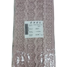 Epilons Dantel Polyester Sanal Tül Bant Y.pudra 14,50 Metre 3 cm ON-1517-PU