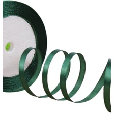 Epilons Saten Kurdele 2 cm 10 Metre Koyu Yeşil