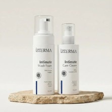 izderma İntim Bakım Kremi 150 ml ve İntim Yıkama Köpüğü 150 ml
