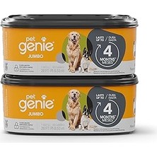Starseven Pet Genie Dolum 2'li Paket - 8 Aya Kadar Tedarik - Nihai Koku Kontrolü Köpek Kakası Torbaları