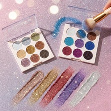 NessiWorld 9 Renk Glitter Diamond Far Paleti - 2'li Set