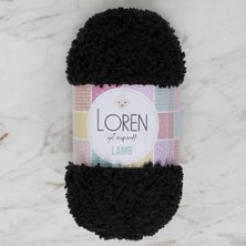 Epilons Loren Lamb Siyah El Örgü Ipi - R004 - 34423