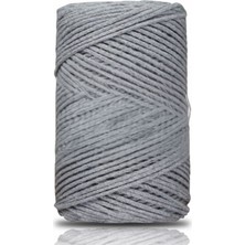 Epilons Pamuk Makrome 2 mm Gri