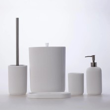 Selim Lydia Banyo Seti Beyaz