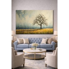 Artease Çiçek Açan Ağaç ve İlkbahar Kanvas Tablo