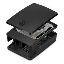 Raspberry Pi 5 Lisanslı Kutu - Siyah