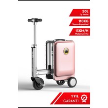 Airwheel SE3S Elektrikli Binilebilir Scooter Valiz - Pembe