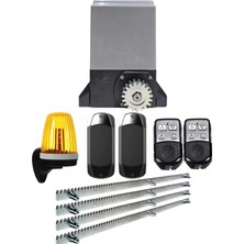 Zetek Elektronik SL550W 1000 kg Garaj Kapı Motoru, Bahçe Kapı Motoru, Yana Kayar Otomatik Kapı Motoru Seti