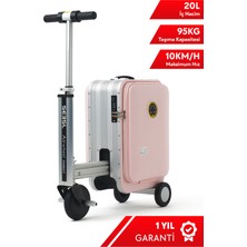 Airwheel SE3SL Elektrikli Binilebilir Scooter Valiz - Pembe