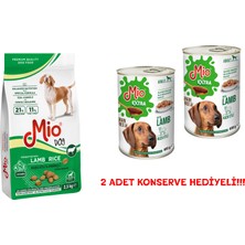 Mio 2,5 kg  -  Kuzu Etli ve Pirinçli Yetişkin Köpek Maması