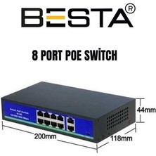Epilons 8 Port Poe Switch KD0820