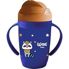 Starseven Wee Baby Friends Pipetli Bardak 265 ml - Lacivert