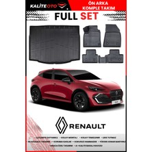 Ko Kaliteoto Renault Clio 6 4d Havuzlu Paspas ve 4d Bagaj Havuzu Seti 2026 ve Sonrası Full Set