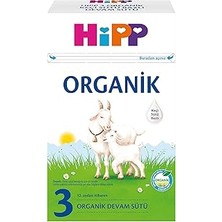 Starseven Hipp 3 Organik Keçi Sütü Bazlı Devam Sütü 400 gr