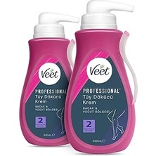 Starseven Veet Professional Tüy Dökücü Krem Tüm Ciltler Için 800 ml (400 ml x 2)