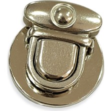 Epilons Çanta Kilidi 5 cm Gümüş