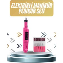 Aylina Mey Ithalat® Protez Tırnak Ayak Nasır ve Tırnak Mantar Makinesi Elektrikli 12V Tırnak Törpü Seti