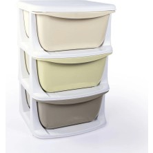 Aylina Mey Ithalat® 3 Çekmeceli Saklama Ünitesi