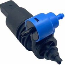 12V Su Fıskiye Motoru Çift Çıkış (Soketli) Audı-Seat-Skoda-Vw