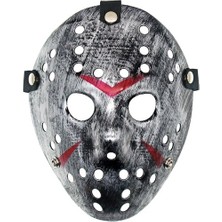 Vexor Jason Maskesi Hannibal Maskesi Metal Gümüş Renk 20X25 cm