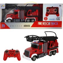 NessiWorld S00005092 U/k Itfaiye Kamyon 1:12 Ses/ışık 2.4g